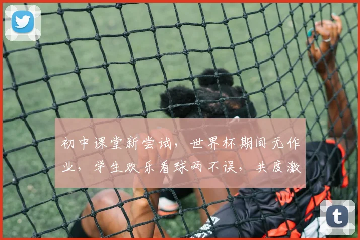 初中课堂新尝试，世界杯期间无作业，学生欢乐看球两不误，共度激情夏日